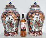 Stel GROTE Oude Chinees Porseleinen Balustervazen Qianlong g, Antiek en Kunst, Antiek | Porselein, Ophalen