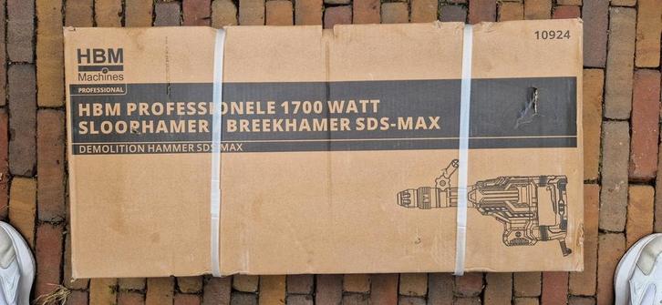NIEUWE! HBM PROFESSIONELE 1700 WATT SLOOPHAMER/BREEKHAMER, Doe-het-zelf en Verbouw, Overige Doe-het-zelf en Verbouw, Nieuw, Ophalen of Verzenden