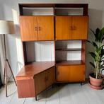 Vintage modulair wandmeubel | wandkast | Simpla lux |, Ophalen, 200 cm of meer, 75 cm of meer, 150 tot 200 cm