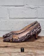 Cuplé - Prachtige pumps snakeprint maat 41 - ZGAN, Kleding | Dames, Schoenen, Cuplé, Pumps, Ophalen of Verzenden, Zo goed als nieuw