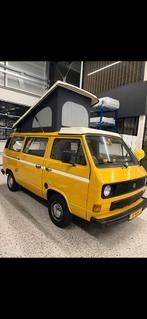 VW camper T3 uit 1981 oldtimer, Auto's, Achterwielaandrijving, Volkswagen, Leder en Stof, Te koop