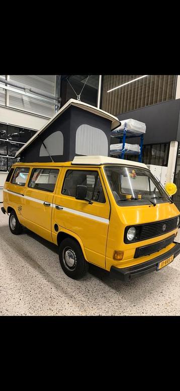 VW camper T3 uit 1981 oldtimer beschikbaar voor biedingen