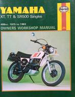 Yamaha XT, TT & SR500 Singles, Haynes werkplaatshandboek, Ophalen of Verzenden, Yamaha