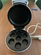 Mini Poffertjesmaker - Perfect voor lekkere poffertjes!, Ophalen of Verzenden, Uitneembare platen, Gebruikt