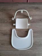 Stokke Tripp Trapp babyset met dienblad, playtray wit, Ophalen of Verzenden, Zo goed als nieuw, Meegroeistoel, Stoelverkleiner