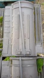 ZwarteDakpannen, Doe-het-zelf en Verbouw, Dakpannen en Dakbedekking, Ophalen, Gebruikt, Steen of Klei, Zwart