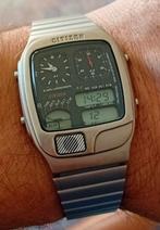 Citizen jaren ‘80 horloge in zeer goede staat, Ophalen of Verzenden, Staal, Citizen, 1960 of later