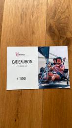 Wato events cadeaubon -  twv €100, Tickets en Kaartjes, Eén persoon, Cadeaubon
