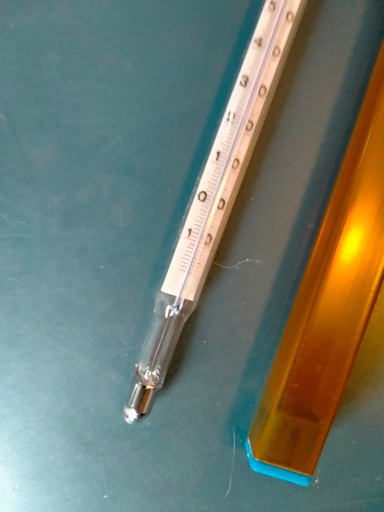 Hoge temperatuur thermometer, Ophalen of Verzenden, Gebruikt, Binnenthermometer