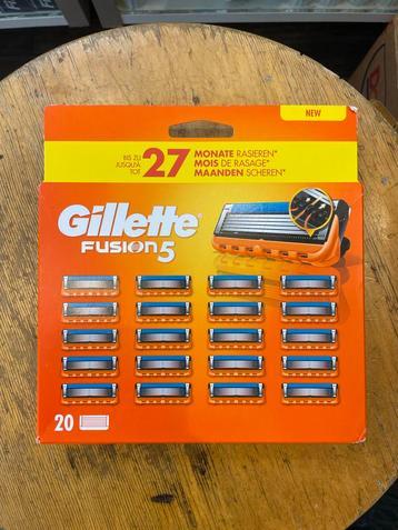 Gillette Fusion5 Scheermesjes - 20 Stuks beschikbaar voor biedingen