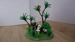 Playmobil dieren set 3241 panda familie dierentuin, Ophalen of Verzenden, Gebruikt, Complete set