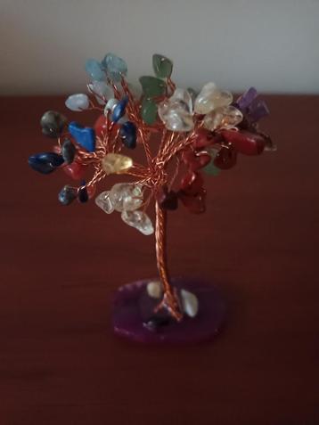 Tree of Life (Chakra's) Levensboom en Hanger/ Sleutelhanger beschikbaar voor biedingen