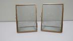 Retro-design glazen - messing fotolijstjes [1945], Ophalen