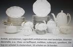 Porseleinen Jugendstil ontbijtservies 57 delig € 57,- !, Ophalen, Zo goed als nieuw, Kom(men), Overige stijlen