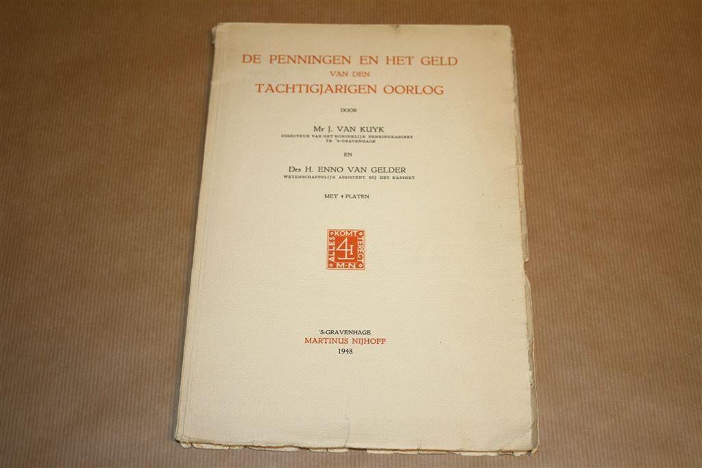 Penningen, geld van 80 jarigen oorlog. 1948., Ophalen of Verzenden, Gelezen