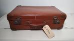 K584 VINTAGE jaren 40-50 koffer van VULCAN FIBRE 50 x32 cm, Overige materialen, Gebruikt, Onbekend, Minder dan 50 cm