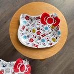 Hello Kitty Borden van Sanrio, Huis en Inrichting, Keuken | Servies, Ophalen of Verzenden, Zo goed als nieuw, Bord(en)