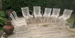 Antiek en Uniek Tuinsalon – Salon de Jardin 2 armstoelen en, Ophalen, Overige materialen, Zo goed als nieuw, Tuinset