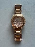 Michael kors dames horloge - rose goud, Overige merken, Staal, Ophalen of Verzenden, Zo goed als nieuw