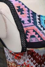 Jurk gekleurd kant Ana Alcazar mt 40 Vaste prijs, Maat 38/40 (M), Overige kleuren, Ophalen of Verzenden, Zo goed als nieuw