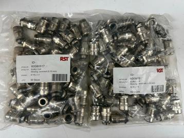 Kabelwartel M16x1.5 messing vernikkeld 100 stuks beschikbaar voor biedingen