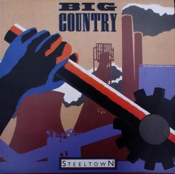 lp,Big Country – Steeltown beschikbaar voor biedingen