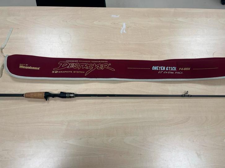 Megabass P5 Destroyer Oneten Stick, Sport en Fitness, Fitnessmaterialen, Zo goed als nieuw, Overige typen, Ophalen