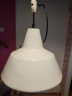 Vintage hanglampje van Hema wit metaal, Metaal, Zo goed als nieuw, Ophalen