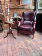 Chesterfield fauteuil in Oxblood, Huis en Inrichting, Ophalen of Verzenden, 75 tot 100 cm