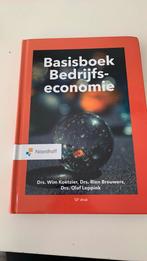 M.P. Brouwers - Basisboek bedrijfseconomie, Boeken, M.P. Brouwers; W. Koetzier; O.A. Leppink, Ophalen of Verzenden, Zo goed als nieuw