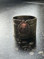 Mooie verzilverde servetring. Stadhuis. Sola 90., Antiek en Kunst, Antiek | Goud en Zilver, Ophalen of Verzenden, Zilver