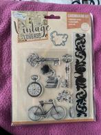 stempels CR0428/020 snijmal embossing folder vintage lovers, Ophalen of Verzenden, Nieuw, Overige thema's, Pons of Mal