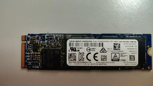 Toshiba XG5 NVMe SSD 256GB (2TB in totaal geschreven!), Computers en Software, Harde schijven, Zo goed als nieuw, Laptop, Intern