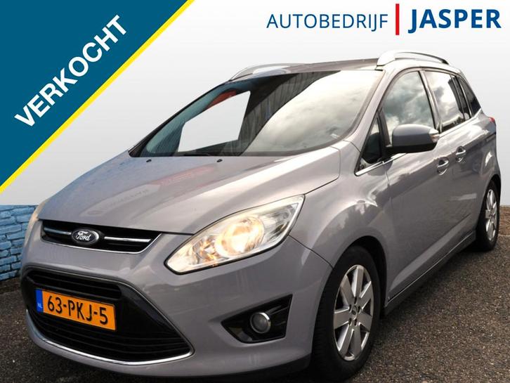 Ford Grand C-Max 1.6 SCTi Titan. 7p. navi trh crc key-less, Auto's, Ford, Bedrijf, Te koop, Grand C-Max, ABS, Achteruitrijcamera