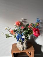 Vaas met zijde bloemen, Ophalen, Zo goed als nieuw, Binnen