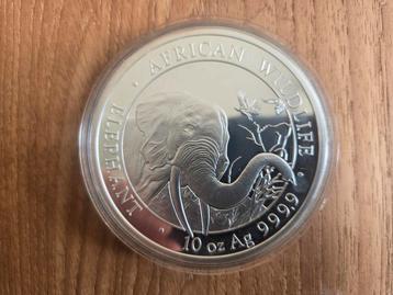 10 oz African Elehant 2018 beschikbaar voor biedingen