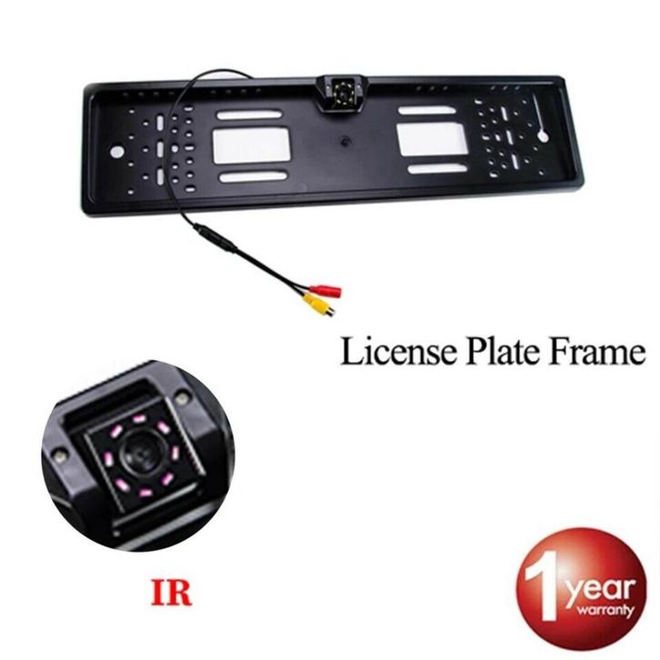 Kentekenplaathouder met infrarood camera Nieuw, Auto diversen, Overige Auto diversen, Ophalen of Verzenden