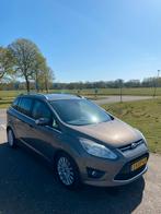 Ford Grand C-Max 1.0 92KW Ecoboost 2013 Bruin, Voorwielaandrijving, 745 kg, 74 €/maand, Zwart