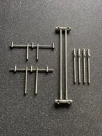 karperset Karpervissen banksticks rodpod piepers, Watersport en Boten, Hengelsport | Karpervissen, Ophalen of Verzenden, Zo goed als nieuw