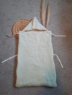 Koeka voetenzak autostoel.  Mint, teddy, wafelstof, Ophalen of Verzenden, Zo goed als nieuw, 70 tot 85 cm, Overige typen