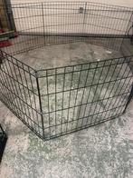 zwarte puppy ren opvouwbaar, Dieren en Toebehoren, Ophalen, Zo goed als nieuw, 110 cm of meer