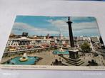 Ansichtkaart Londen Trafalgar Square jaren '60/'70, Ophalen of Verzenden, 1960 tot 1980, Gelopen, Engeland