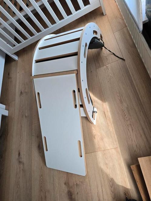 Klimrek/klimboog met glijbaan/klimladder wit met kussen, Kinderen en Baby's, Kinderkamer | Overige Meubels, Nieuw, Overige typen