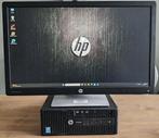 HP 400 G2,5 Core i5 4590S-3.00GHz 8gb ddr3 256gb SSD 23 Inch, Computers en Software, Desktop Pc's, Ophalen, Intel Core i5 4590S
