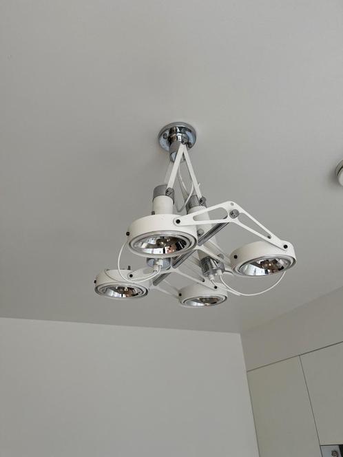 Zoxx plafondlamp wit, Huis en Inrichting, Lampen | Plafondlampen, Gebruikt, Metaal, Ophalen