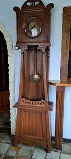Antieke Eiken Houten Staande Klok, Ophalen