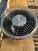 Tafel BBQ met ventilator + hoes - 34cm, Ophalen of Verzenden, Gebruikt