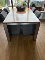 Eettafel 100x160, Ophalen of Verzenden, Gebruikt, 4 tot 6 stoelen