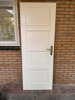 Massief houten deur opdek RD 83x201.5 & RD 73x201,5, Doe-het-zelf en Verbouw, Deuren en Horren, 80 tot 100 cm, Ophalen of Verzenden