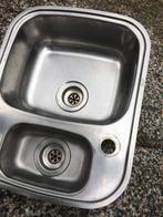 Spoelbak anderhalf, Huis en Inrichting, Ophalen, Gebruikt, 50 tot 100 cm, Minder dan 100 cm